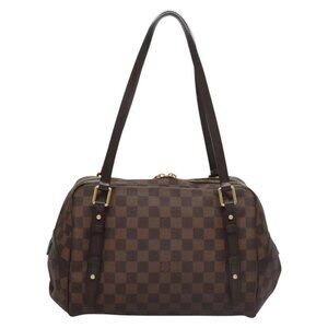 LOUIS VUITTON Damier Ebene Rivington PM Hand Bag N41157 LV Auth 100752SAV
